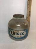 Vintage Crisco Jar with Lid