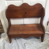 Primitive Pine Child’s Bench