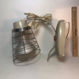 Vintage Industrial Door Hanging Work Light by Kenmore - Works