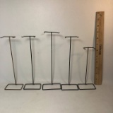 Lot of Doll/ Action Figure Metal Stands