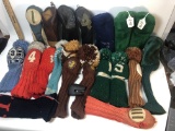 Lot of Vintage Golf Club Head Covers