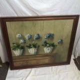 Painting in a Wood Frame