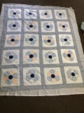 Large Vintage Handmade Quilt