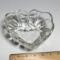 Gorham Lead Crystal Heart Shaped Dish Made in Germany