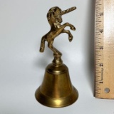 Unicorn Brass Bell