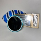 Lot of Cosmetic Mirrors & Make-up Bag