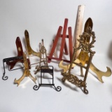 Lot of Various Plate/Art Stands