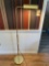 Vintage Brass Reading Floor Lamp - Works