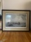 Framed & Matted Large Boston Harbor Print