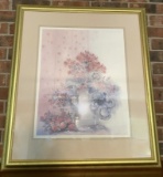 Framed Floral Picture