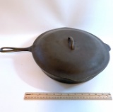 Vintage Cast Iron Pan with Lid