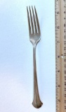 Vintage Chippendale Sterling Silver Fork