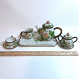 Vintage Ceramic Miniature Tea Set