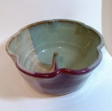 Hand Thrown Pottery Stoneware Baked Apple Dish