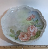 Vintage Porcelain Floral Plate