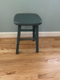 Small Wood Painted Stool