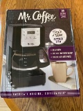 Mr Coffee Maker 5 Cup with Delay Brew Lift Clean Filter Basket - New In Box