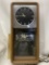 Vintage Wooden Miller Advertisement Wall Clock