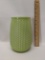 Green Glass Vase