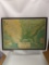 Vintage Plastic Relief Map of US Cat. No. 58130-1