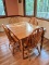 5pc Wooden Dining Table and Chairs