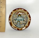 Vintage Ceramic “Jerusalem” Ashtray