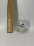 Vintage Evan Williams Top Hot Shot Glass