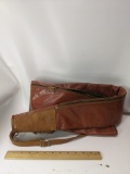 Vintage Leather Brauer Bros Rifle Case