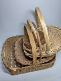 Lot of 5 Vintage Baskets