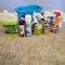 Lot of Cleaning Supplies, Bucket and Toilet Paper