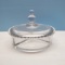 Vintage, Very Rare, Candlewick Glass Divided Candy Dish with Glass Lid