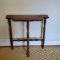 Solid Wood End Table with Spindle Legs