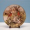 “The Old Wooden Bucket” by Cecil Eakins Limited Edition Fine Porcelain Decorative Plate with Stand