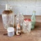 Old Glass Bottles and Jars Including Lepage’s Glue Glass, Frank’s Jumbo Peanut Butter Jar