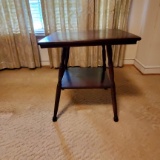 Vintage Wooden Square Table