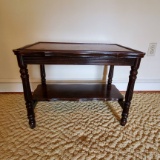 Vintage Solid Wood Side Table