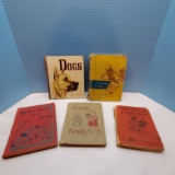 5 Very Old Children’s Story/Reading Books Copyrights 1934-1952