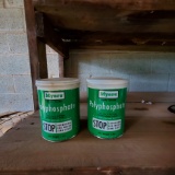 2 Vintage Sealed Cans of Myers Polyphosphate, Water Treatment. 3 Pounds Each