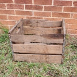 Antique Wooden Crate, Marked “E.F Blackwell Inman, SC”