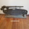 Huge Antique Handy Cutter Model 1 Mounted on Wood Base