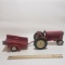 Diecast Tractor with Trailer