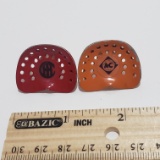 Vintage Metal Tractor Seat Logo Pens