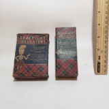 2 Vintage Boxes of Sealtight Insulators