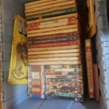 Tote Lot of Golden Book Encyclopedias and Other Children’s Books