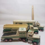 Lot of 3 Hess Trucks