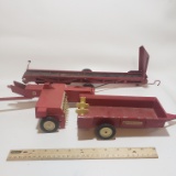 Lot of 3 Vintage Toy Tractor Implements