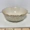 Lenox Dish with Embossed Floral Design & Gold Accent