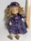 Wind-up Musical Collector’s Choice Porcelain Doll - Kimberly