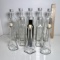 Lot of Various Glass Bottles For Crafts or Table Decorating