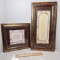 Pair of Framed Inspirational Scripture Wall Hangings